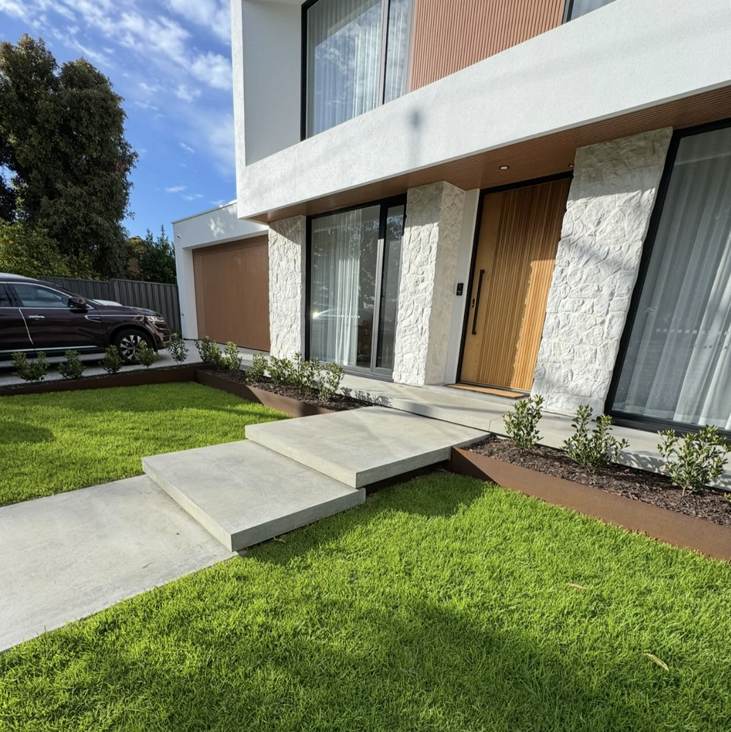 Concrete steps