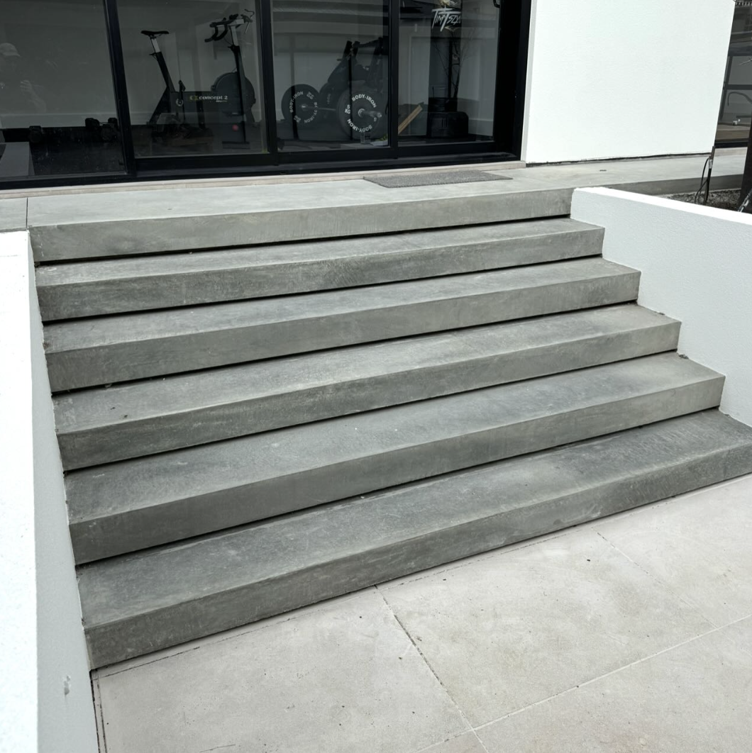 Concrete steps