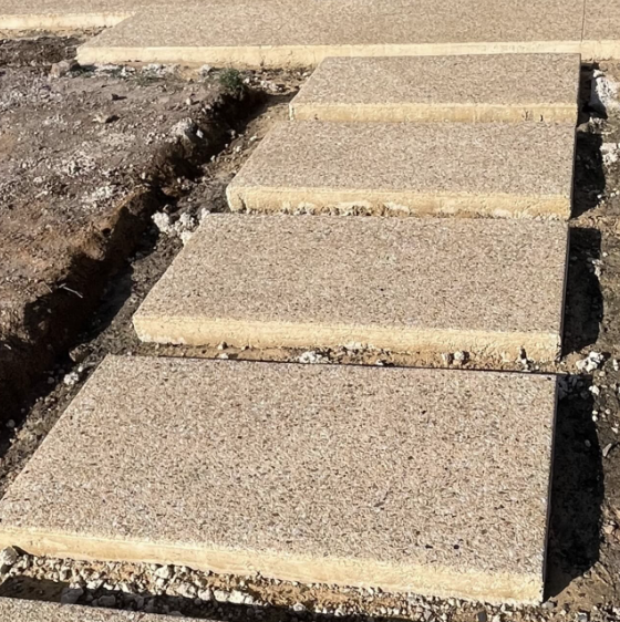 Concrete stairs